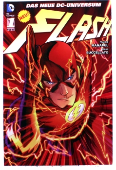 Flash (das neue DC-Universum) Comic Paperback Nr. 1: Der schnellste Mann der Welt von Panini